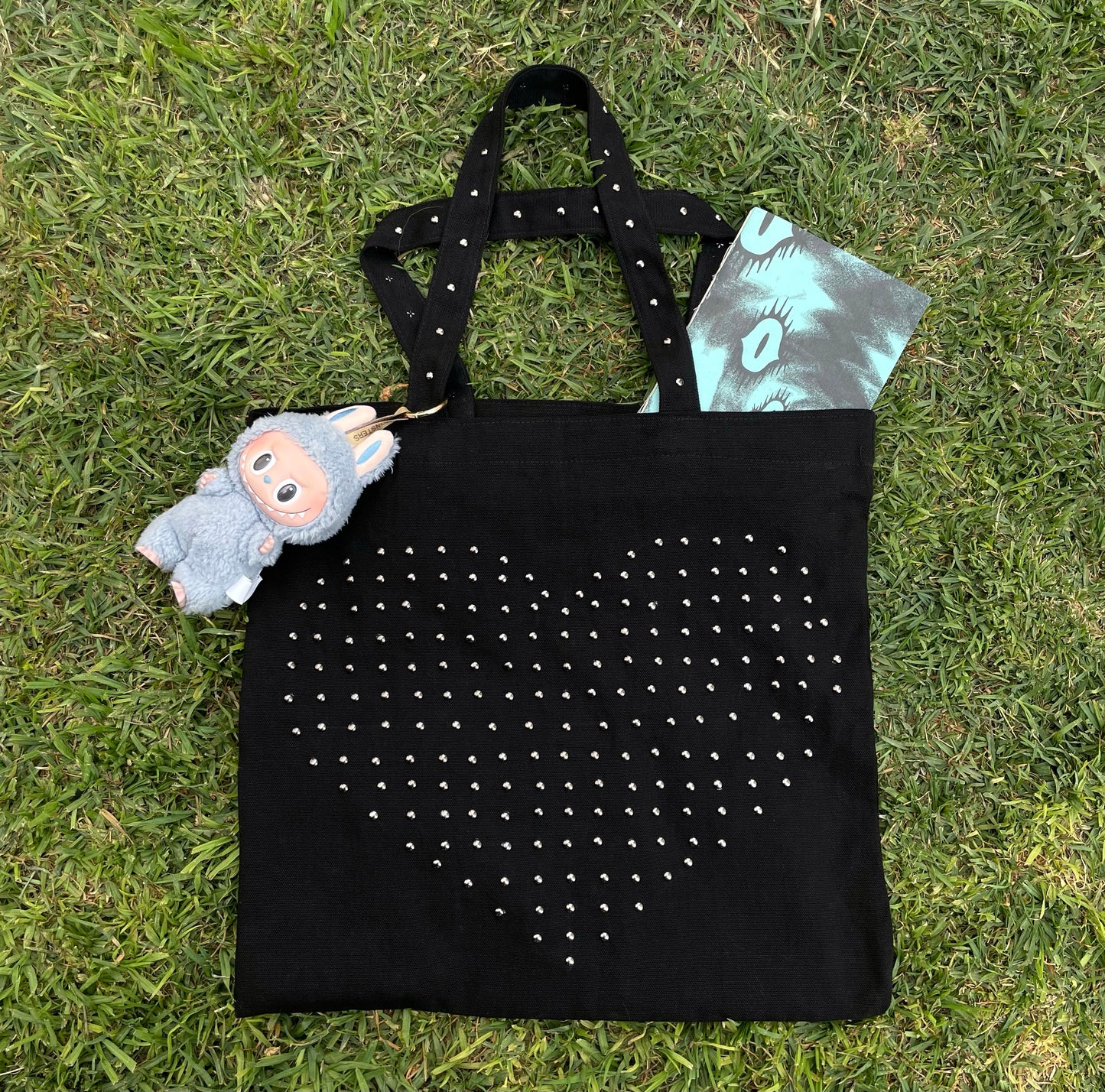 Totebag open hearts