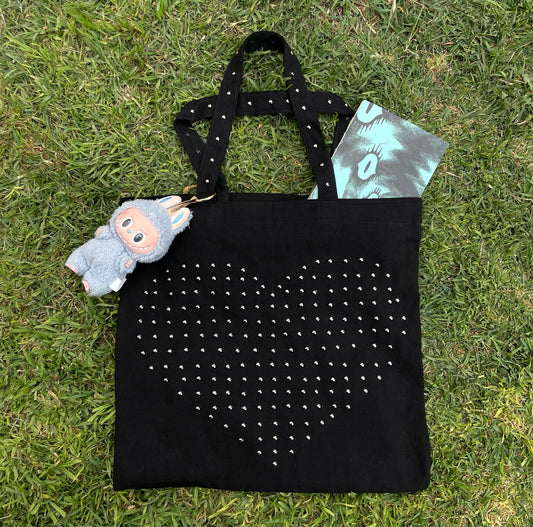 Totebag open hearts